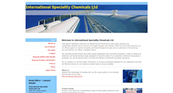 Desktop Screenshot of isc-chemicals.com